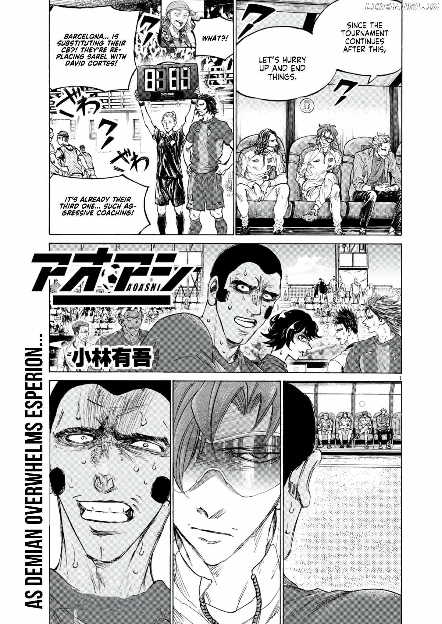 Ao Ashi [ALL CHAPTERS] Chapter 385 2